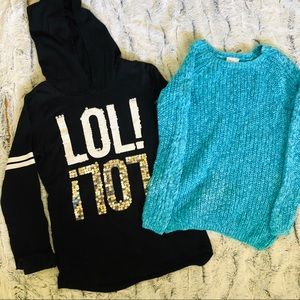 Justice Hoodie/ Sweater Size 12